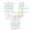Deutsch DT 6 WAY SPLITTER 3 PORT